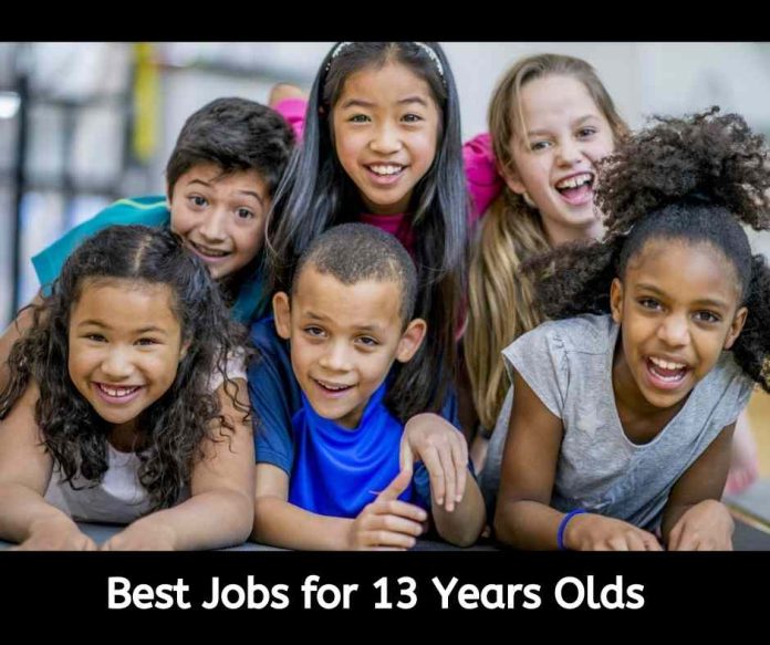 Best Jobs for 13 Years Olds